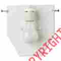 F411 Forecast Lighting Madison Ada Wall Holder 1-lt Incandescent White