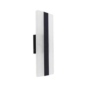 Rvwp06-wh34 Facon 12v Rv Vanity Wall Sconces With Switch Led Vertical Striped Sconc