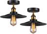 Fadimikoo12 Fadimikoo Ceiling Light Fixtures Base Hallway Black Free 755101244104