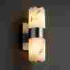Fal-8762-12-nckl Dakota Justice Design Lumenaria Wall Sconce Brushed Nickel 784689331685