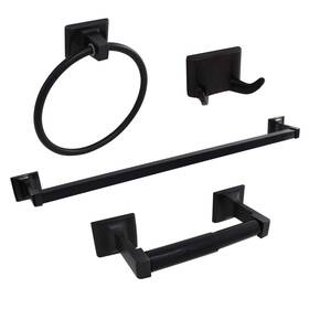 Fdh Formosa Design Hardware 695928448364 4-piece Bathroom Kit Dark Bronze