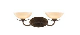 Vs16302-cb Feiss Kinsey Collection 2 Light Corinthian Bronze