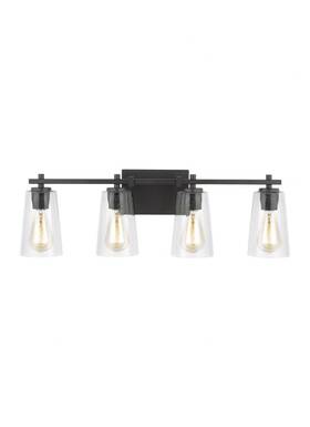 Style-28.63 Feiss Vs24304orb Generation Lighting-sean Lavin-4 Light Bath Vanity In Traditional Inch
