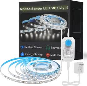 Feuymoent 762102340803 Motion Sensor Led Light Strip - Under Cabinet Lighting With Power Adapter 6 Adj Feuymoent 762102340803 Motion Sensor Led Light Strip - Under Cabinet Lighting With Power Adapter 6 Adj