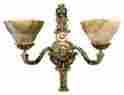 Fg-277 Ws-608 Fg Lighting Wall Sconce Rococo 2 Light Bronze New Hand-crafted 620977790041