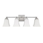 8454bn-119 Fixture 4 Vanity Nickel Lighting Xo-13 Light Capital Brushed