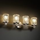 Gla-8514 Fixture Light Design --618 Bar 4 Justice Group Bathroom