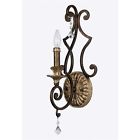 Mq8701hl Fixture Quoizel Heirloom Marquette 1l Wall Sconce