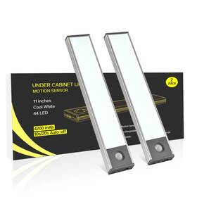Xs01-gcw420044 Flamwild Under Cabinet Lighting 11 Inch 4200 Mah Rechargeable Battery Operated Closet