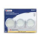 L72053 Fluorescent Cabinet Puck 3-pack Utilitech Light Model 7 Plug- Kit Lot