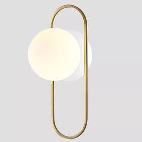 Fw2065g Flyrose Mid-century Modern Wall Sconce Lighting Brass Brushed Gold Sconc