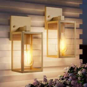 B0g25v9v1l Fnyuslet Outdoor Light Fixtures Wall Mount Waterproof Front Porch Lights Modern Exterior