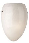 F412-36 Forecast White Holder Shade Cirrus Wall Sconce Madison