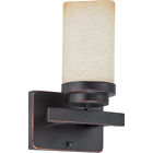 60-2772 Fresco Patina Light Vanity 60-3841 Glass Lighting Lucern Bronze 1 Finish Nuvo