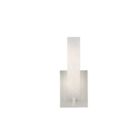 700wscosw Frit Lighting White Tech Rectilinear Cosmo Sconce Wall Glass