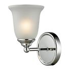 5601bb Frosted Sconce Sudbury Glass Bathroom Lighting Cornerstone 1 Light