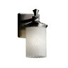 Fsn-8531-10-weve-nckl Justice Design Group Fusion Deco Sconce 784689371353