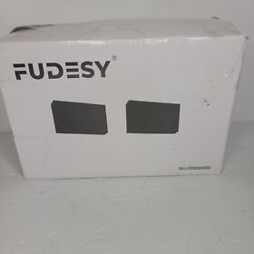 Fudesy 2-pack Led Plastic Waterproof Wall Lamps12w Black Finish Sconce
