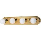 Fv14-026 Protfolio Chrome Oval Vanity Light Bar Bathroom Wall Lighting Fixture