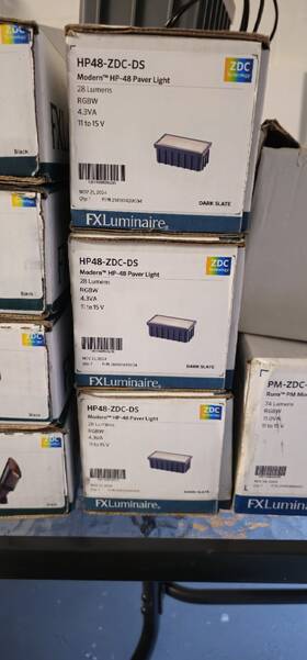Hp48-zdc-ds Fx-luminaire Rgbw 48w Zdc Luxor Led Light - New