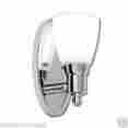 G3431-ch-i Good Earth Lighting Pair Of 2 Wall Sconce 13w Fluorescent Bulb Chrome Glass Dif 755284010862