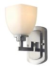 Sc8581-02 Galway Bathroom Foret Wall Bf858102 Nickel Belle Light Satin Sconce
