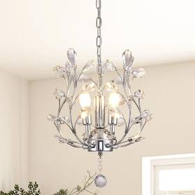 1004-3c Ganeed 3-light Branch Crystal Chandelier Small Flush Mount Vintage Pendant H 1004-3c Ganeed 3-light Branch Crystal Chandelier Small Flush Mount Vintage Pendant H