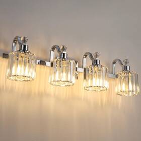 Garveetech 198723688213 Modern Crystal Vanity Light For Bathroom Lighting Fixtures Over Mirror