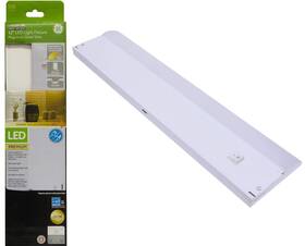 38838-t1 Ge 12 Inch Under Cabinet Led Fixture Plug-in Or Direct Wire White 2-pack 506l