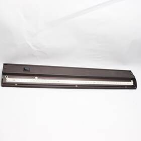 120-309 Ge Ucl/22/18/48/10/120-309 Led Direct Wire In-wall Dimmer Compatible Light Bar Brown - Missing Cover