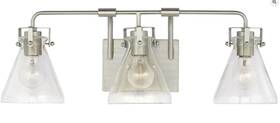 4000603-962 Generation Lighting Jaden Vanity 3-light Brushed Nickel New
