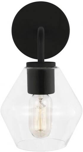 4002401-112 Generation Lighting 785652120206 Jett 6 Inch One Light Vanity 2 Pack Midnight Black