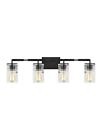 Vs2454ai Generation Lighting Ansley 3 Light Aged Iron Wall Bath Fixture