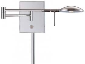 P4338-077 George Kovacs 844349014171 Georges Reading Room Led Swing Arm Wall Lamp 1-light