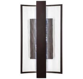 P1207-615b-l George Kovacs Sidelight Led Outdoor Wall Sconce In Dorian Bronze