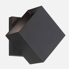 P1245-066-l George Kovacs Revolve Led Wall Sconce -coal