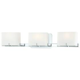 P5153-077 George Kovacs New Chrome Kale 3 Light Bathroom Vanity Nib