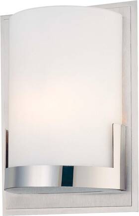P5951-077 George Kovacs Convex One Light Wall Sconce Chrome