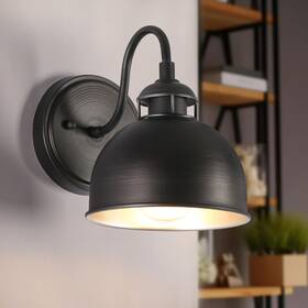 Gepow 732133133347 Sconces Wall Lighting 6.6ftft Farmhouse Dome Indoor 1-light Indu