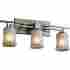 Gla-8703-16-wtfr-nckl Aero Justice Design Veneto Luce Bathroom Light Brushed Nickel 784689541923 Gla-8703-16-wtfr-nckl Aero Justice Design Veneto Luce Bathroom Light Brushed Nickel 784689541923