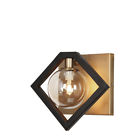 Gla-91w-mb-vb Dainolite Wall Sconce Matte Black Vintage Bronze 065214011402