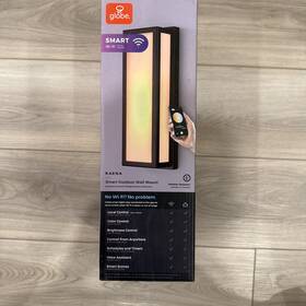 Globe 058219656280 Electric 13.78-in Integrated Led Outdoor Wall Sconce Black