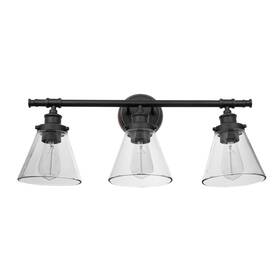Globe Electric 51411 3-light Vanity Light Oil Oil-rubbed Bronze