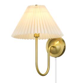 91010460 Globe Electric Evangeline 15 Inch Tall Wall Sconce - Matte