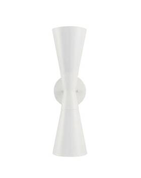Wl01wt-1p Gmgsrom 6 Inch 2-light White Modern Wall Sconce With Up And Down Lights