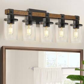 F10bd05 Goebleson 5light Bathroom Light Fixture Farmhouse Vanity Lights For