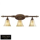 2452 Gold Elk 3 U Light - Lighting Vanity Gorgeous Ship Three Burnt Leaf Prices