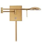 P4338-248 Gold Kovacs Led George Wall Sconce Modern Arm Honey Swing