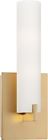 P5040-248 Gold Tube 2 Sconce Light- Honey Wall George Lighting Kovacs Modern