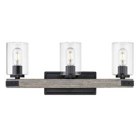 7808-ba3 Golden Lighting - Three Light Bath Vanity Lowell 3